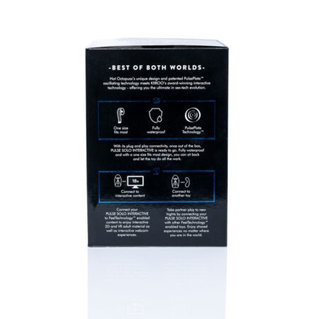 front of the box of the hot octopuss interactive masturbatorÂ 