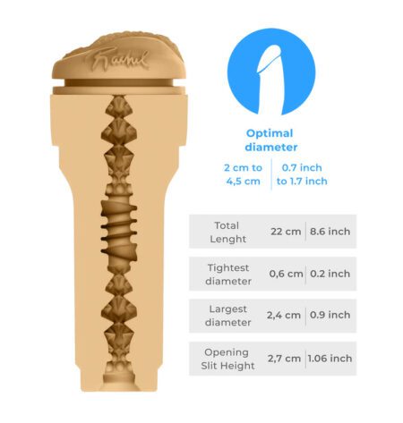 Kiiroo FeelStar Rachel Star Dimensions number 2