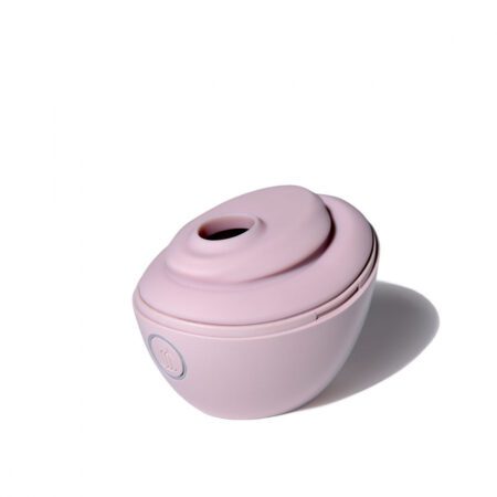 Side of Lori DiCarlo Air Pulse Vibrator on a white background