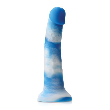 Yum Yum 8" blue dildoÂ 