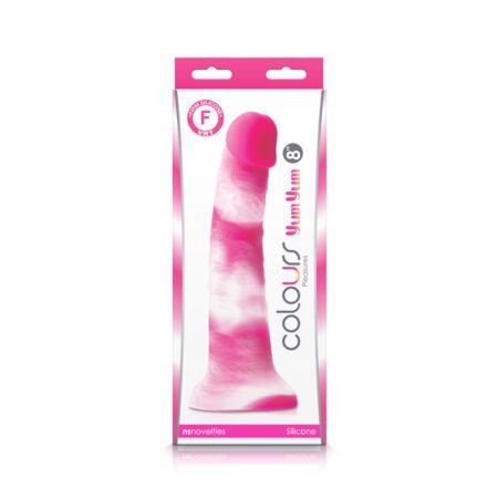 Yum Yum 8" pink dildo in box
