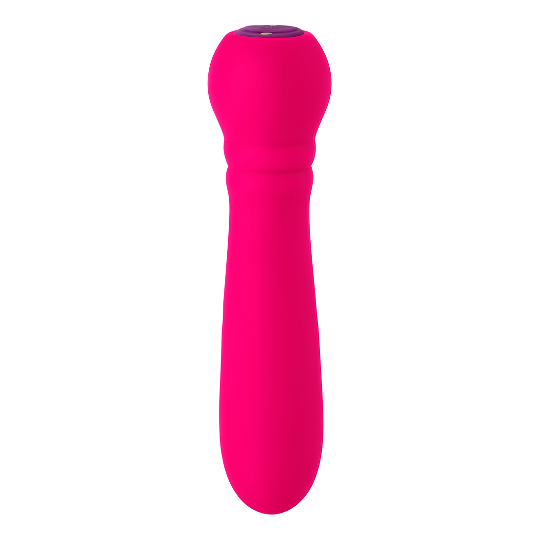 Pink and silicone covered FemmeFunn Ultra Bullet vibrator by itself