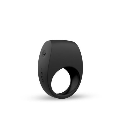 Black Lelo Tor 2 cock ring by itself