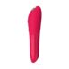 Cherry Red colored We-Vibe Tango X bullet vibrator facing down on a white background