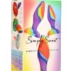 Simply Sweet Rainbow Silicone Butt Plug Set (3 Piece) - Multicolor