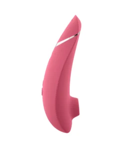 Womanizer Premium 2 Rechargeable Silicone Luxurious Pleasure Air Clitoral Stimulator Raspberry