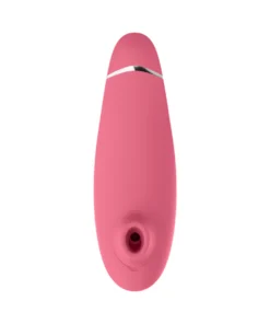 Womanizer Premium 2 Rechargeable Silicone Luxurious Pleasure Air Clitoral Stimulator Raspberry