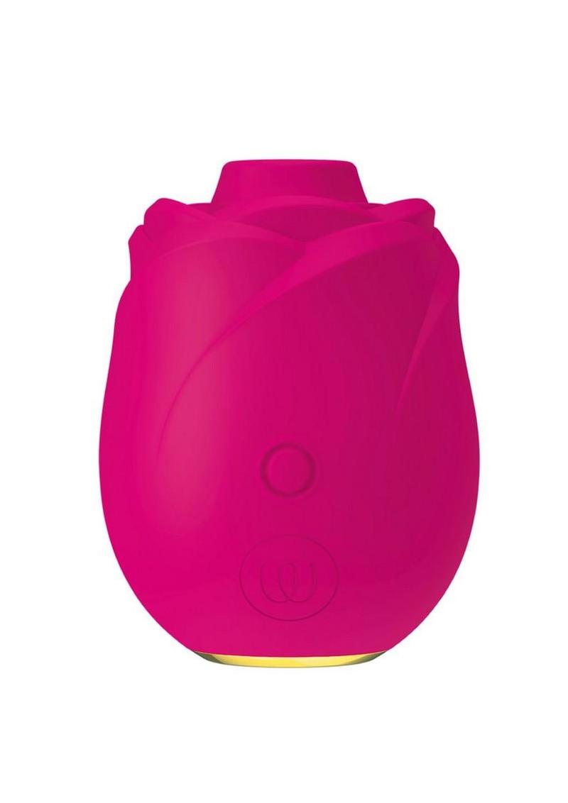 Womanizer Rose Air Pulse Vibrator - Pink - Image 2