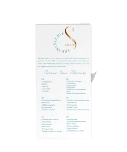 Alternative view of Swan Curve G-Spot Vibrator (6.5 in.) - Teal