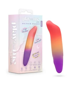Play With Me Ombre Vibrator - Dolphin Dreams