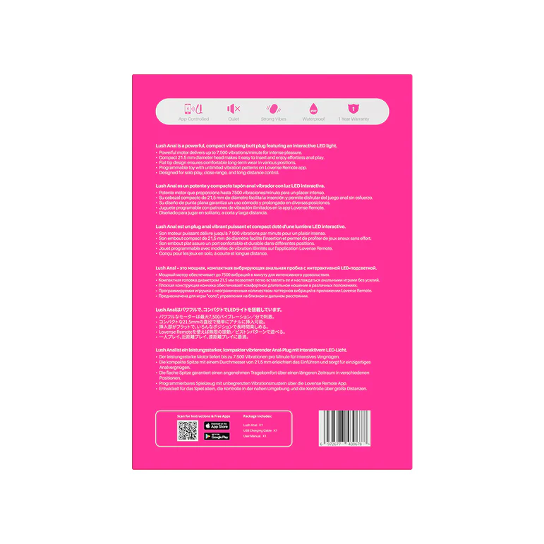 Lovense Lush Anal Plug - Image 3