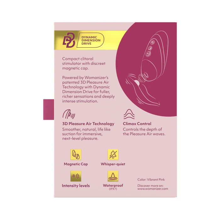 Womanizer Next Liberty - Vibrant Pink - Image 3