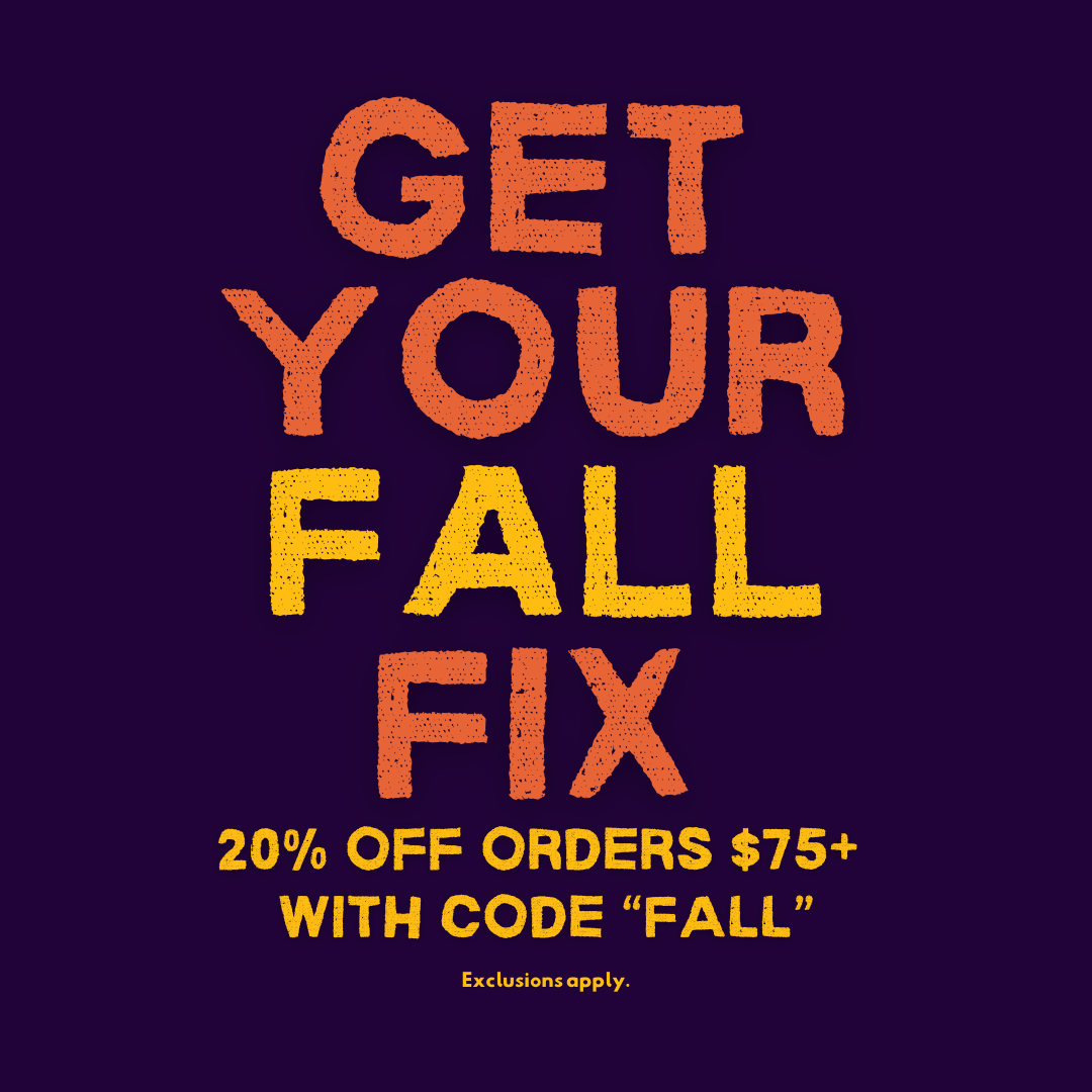 20% off orders $75+