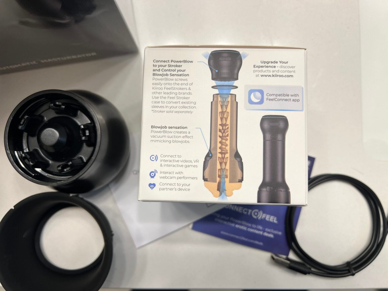 Kiiroo Keon, Feel Stroker, & PowerBlow: 3 Parts of a High-End Male