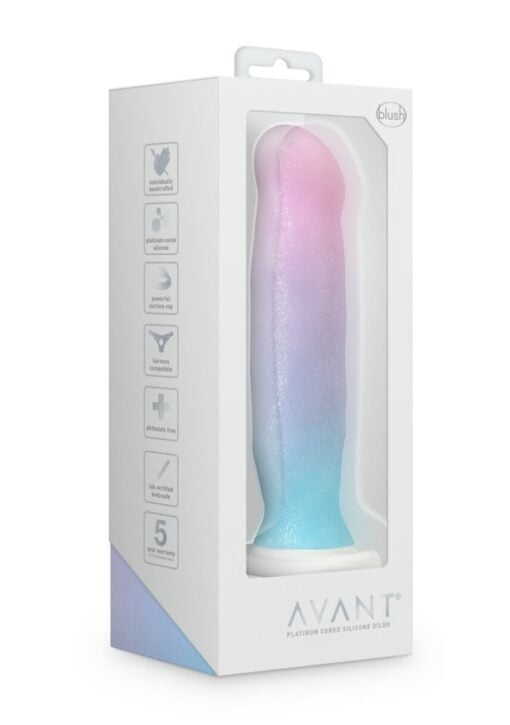 Avant D17 Vision of Love platinum siliconeÂ dildo inside the box