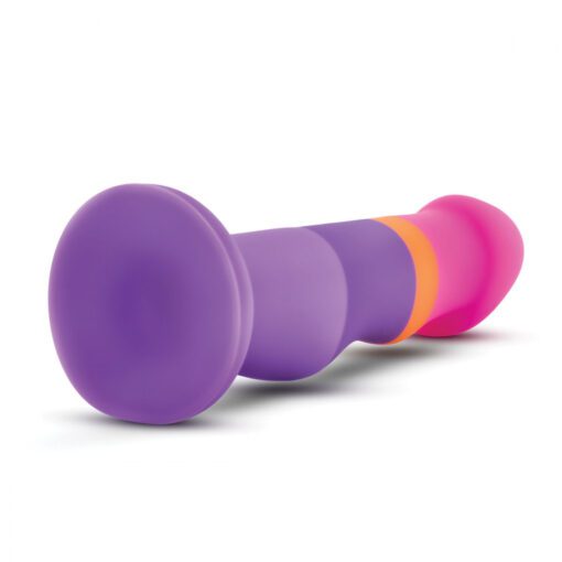 Avant D3 Summer Fling platinum silicone body safe dildo with suction cup