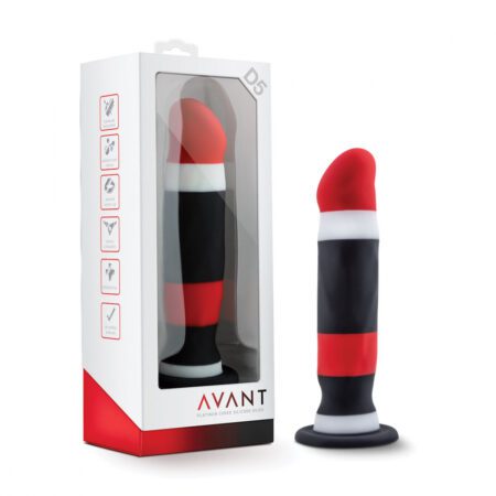 Avant D5 Sin City platinum silicone body safe dildo box