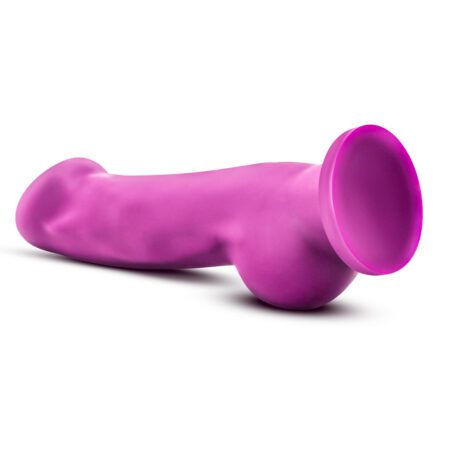 Avant D7 Ergo Violet platinum silicone body safe dildo with strong suction cup