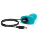 Petite Teal B-Vibe Rimming plug with cable