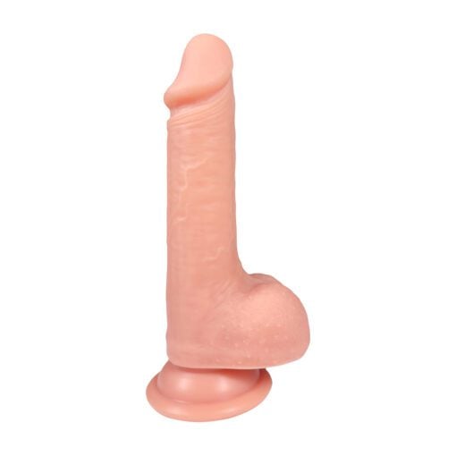 Side view of the Fukena Gamer silicone dildo facing away