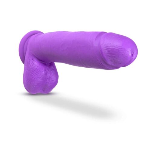 Large Neo Elite Purple dildo facing forward