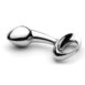 Stainless steel nJoy medium sized butt plug  by itself