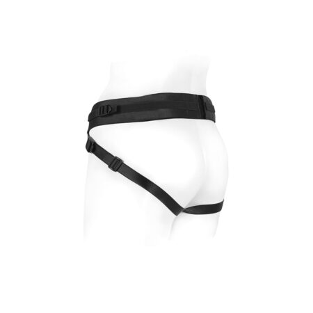 Back view of the Purple Spareparts Joque harness