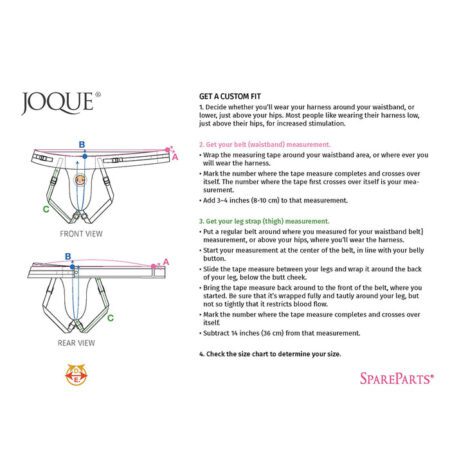How to use the purple Spareparts Joque harness