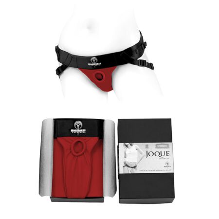 Box contents of the Red Spareparts Joque harness