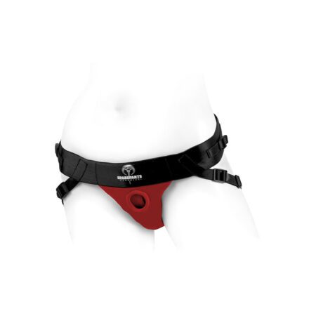 Front view of the Red Spareparts Joque harness