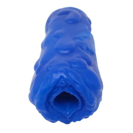 Strange Bedfellas Platinum Silicone Masturbator in Blue product shot