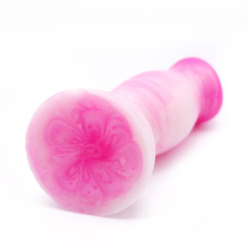 Uberrime Sensi Vaginal Plug Pink Pearl facing backwards