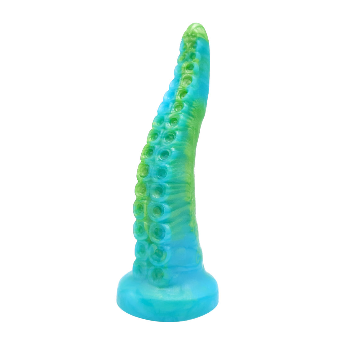 Uberrime Teuthida Small silicone tentical dildo standing straight up