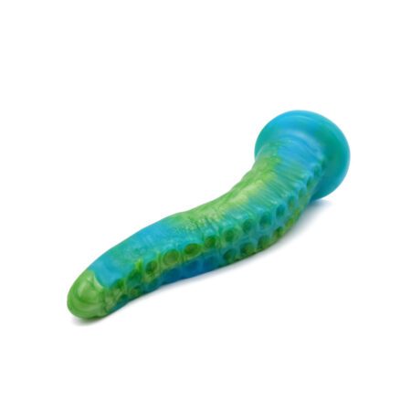 Uberrime Teuthida Small silicone tentical dildo facing diagonal