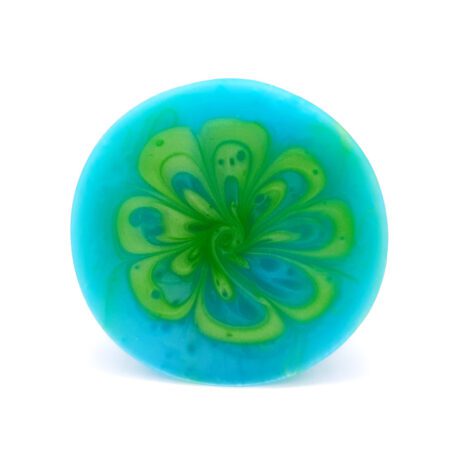 Uberrime Teuthida Small silicone tentical dildo facing backwards to see suction cup