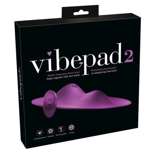 Box of the Vibepad 2, sit on vibrator