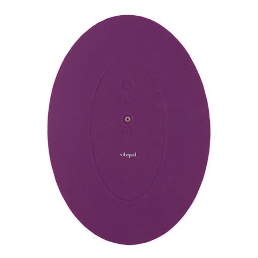 Bottom view of the Vibepad 2, sit on vibrator