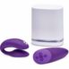 Purple We-Vibe Chorus couples vibrator with the remote control and white charging container