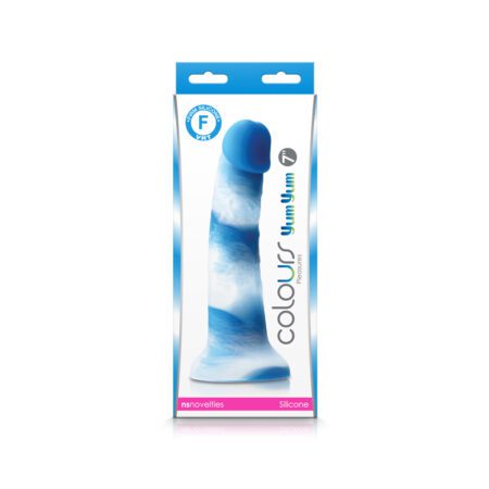 Yum Yum 7" blueÂ dildoÂ in boxÂ 
